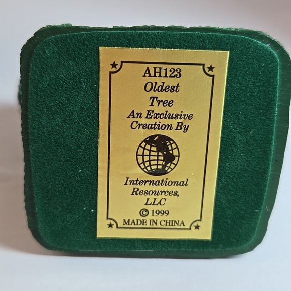 Vintage Miniature 'Rosie's Flower Shop & The Oldest Tree'  1999 Oldest Tree - Picture 4 of 16